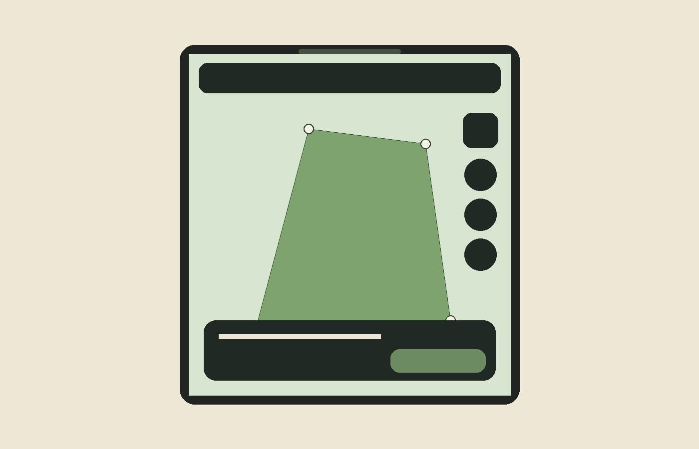 Réplica éditoriale de l’éditeur de contour sur carte pour créer une plantation dans Seringueiro
