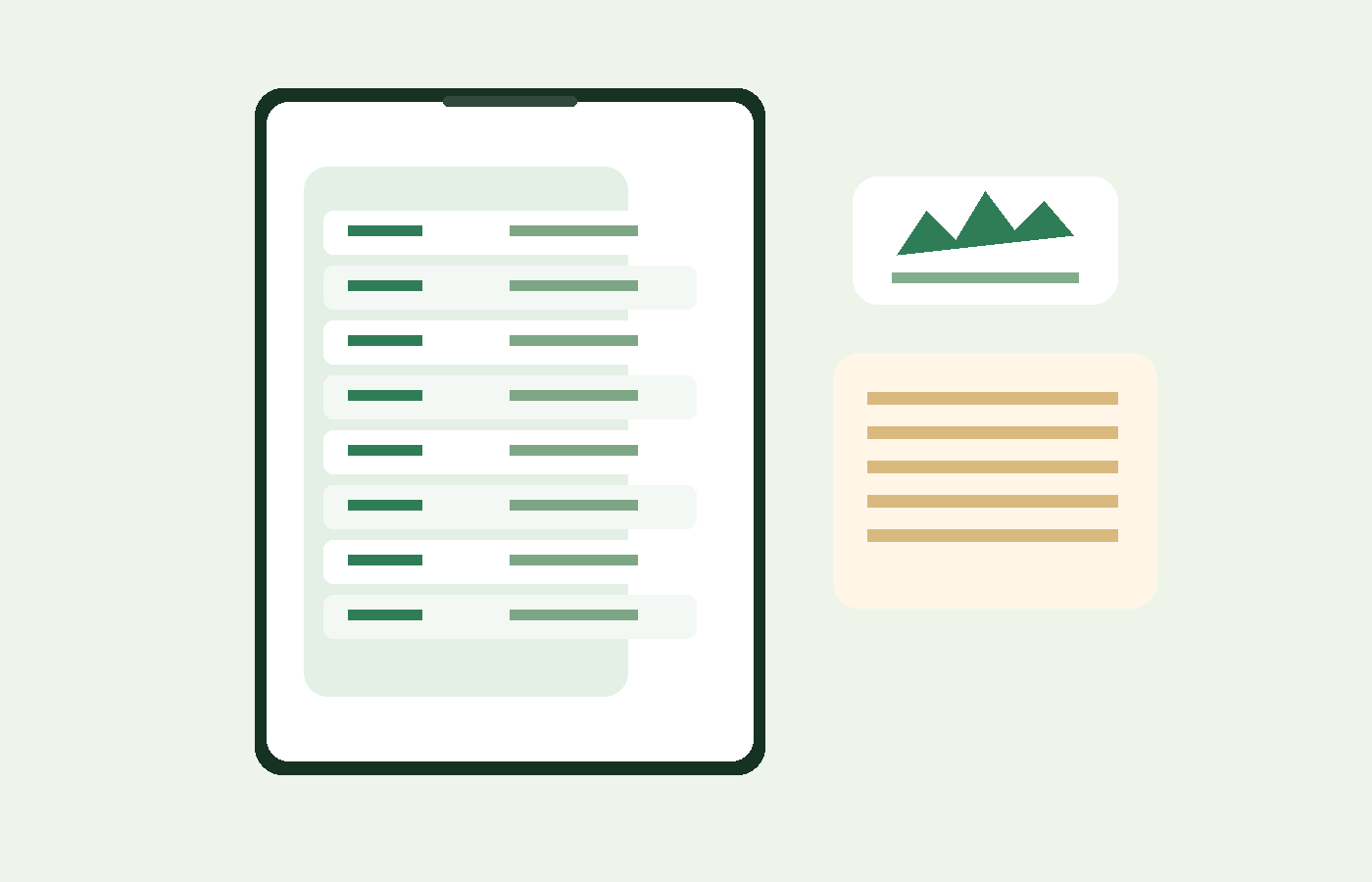 Table de résultats DRC dans l’app Seringueiro