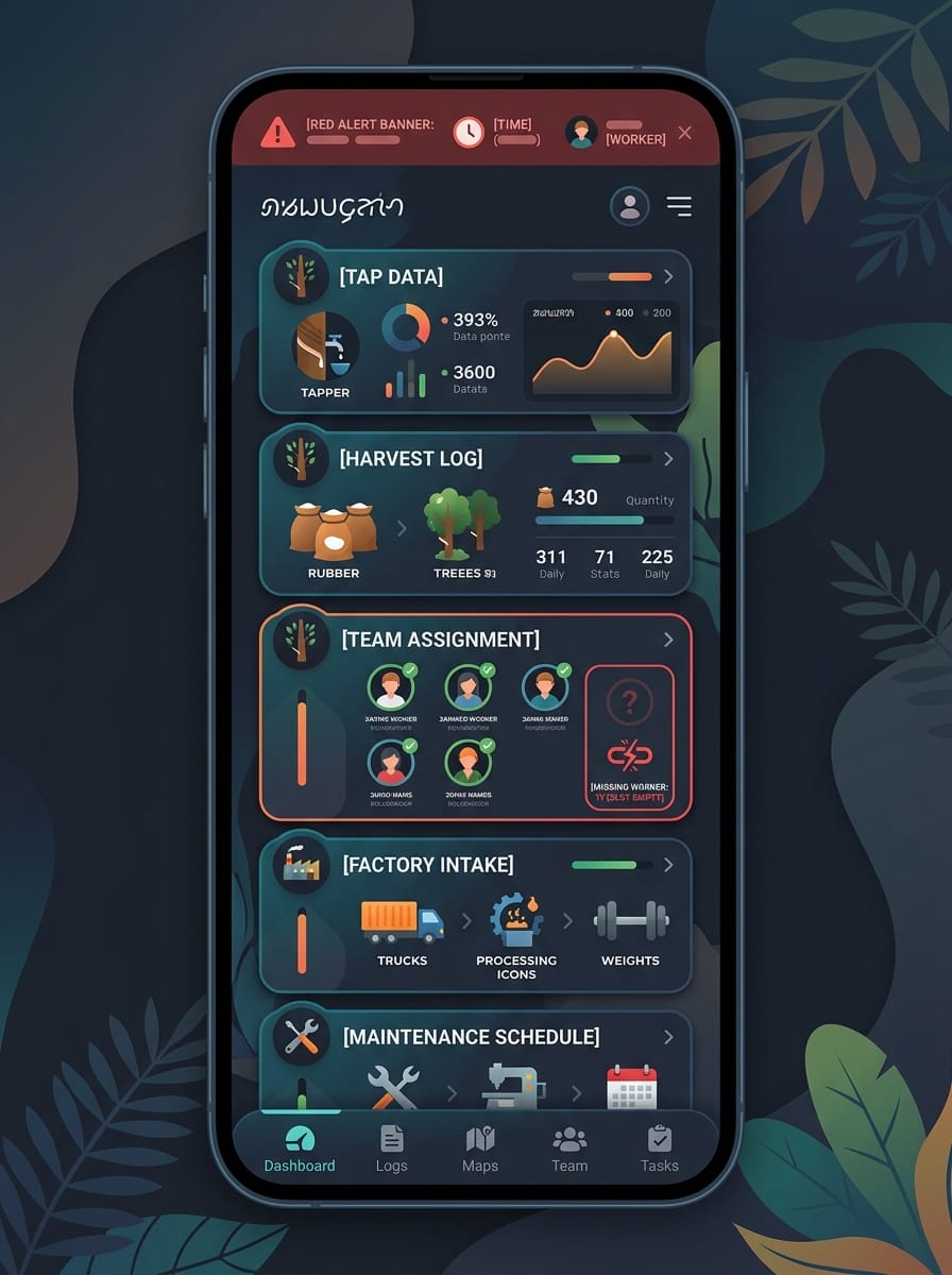 Réplica editorial de tela de módulos ativos e contexto de equipe para leitura da produtividade